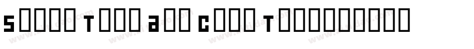 Small Talk Alt Caps Tight字体转换
